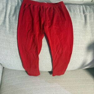 The Beaufort Bonnet Company Red Toddler Leggings